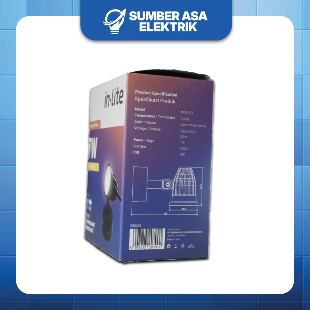 InLite Spikelight Plat Base 7W-3.webp