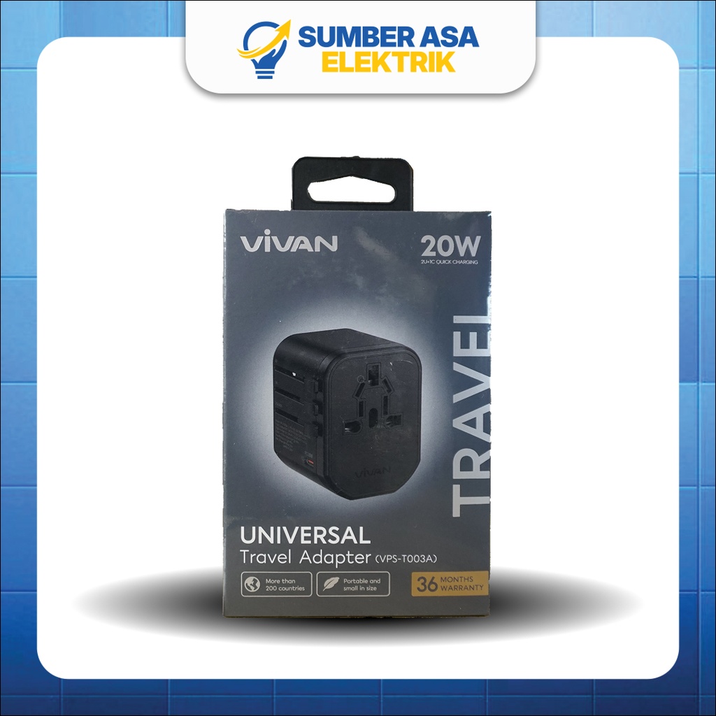 Vivan Universal Travel Adapter