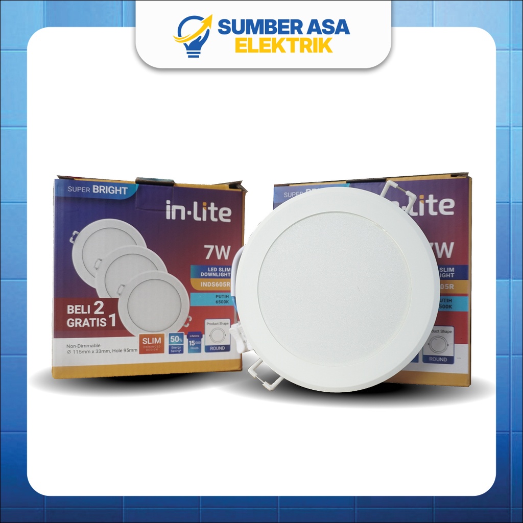 In Lite Downlight (Single, 12 Watt, Outbow)